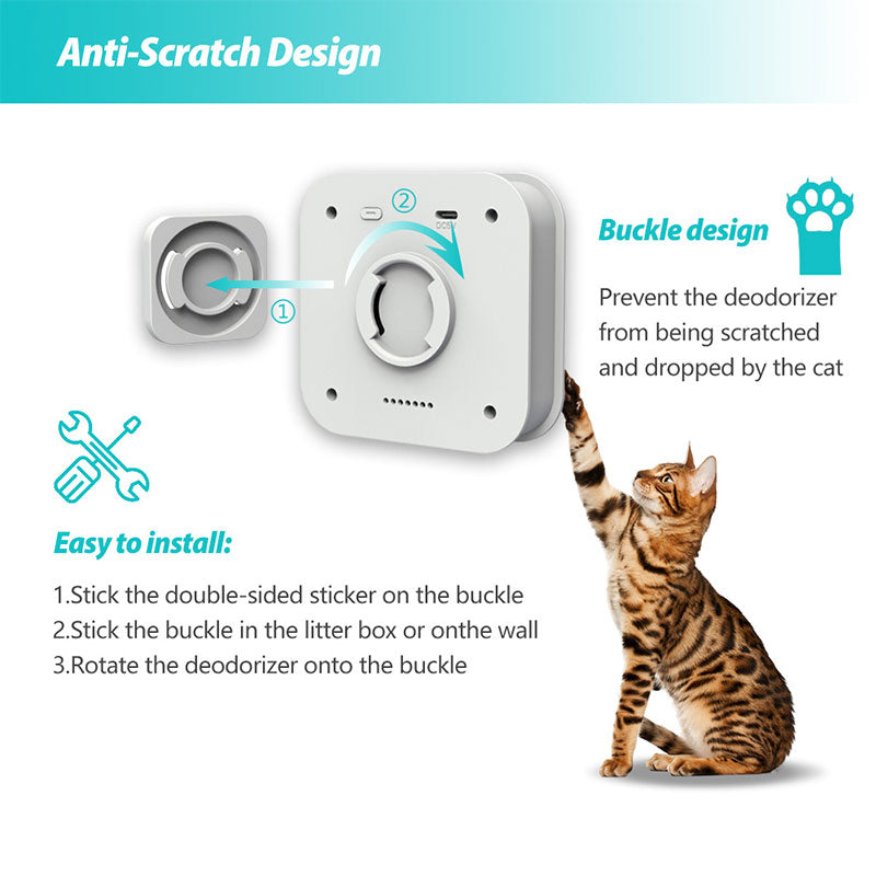 MatchMyStyle PurrifyPro Smart Cat Odor Purifier