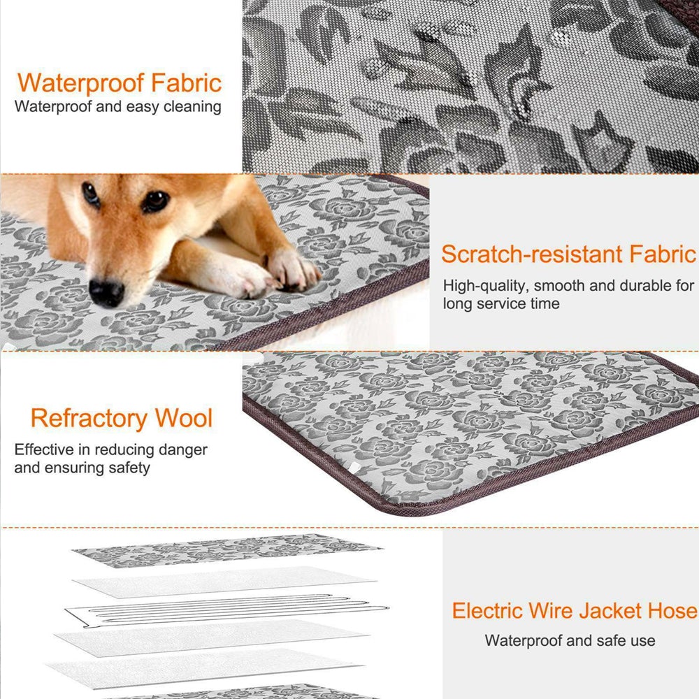 MatchMyStyle Cozy Comfort Self-Heating Pet Bed