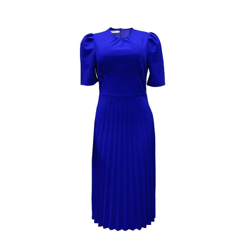"CurveEmbrace Pleated Dress by MatchMyStyl"