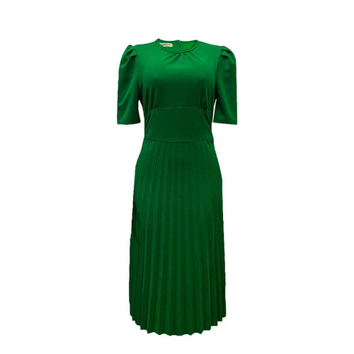 "CurveEmbrace Pleated Dress by MatchMyStyl"