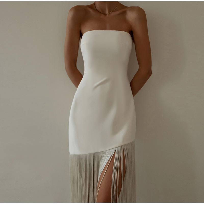 MatchMyStyle Graceful Embrace V-Neck Pleated Dress