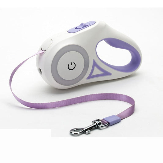 MatchMyStyle LuminaFlex Automatic Retractable Lighting Dog Leash