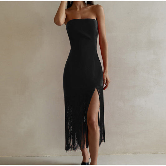 MatchMyStyle Graceful Embrace V-Neck Pleated Dress