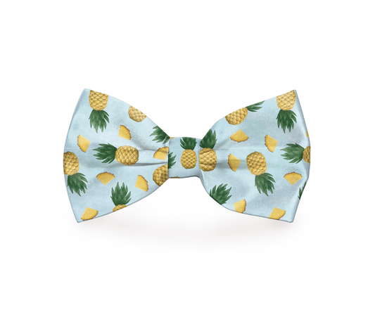 MatchMyStyle Tropic Like It's Hot Pineapple Dog Bow Tie