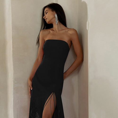MatchMyStyle Graceful Embrace V-Neck Pleated Dress