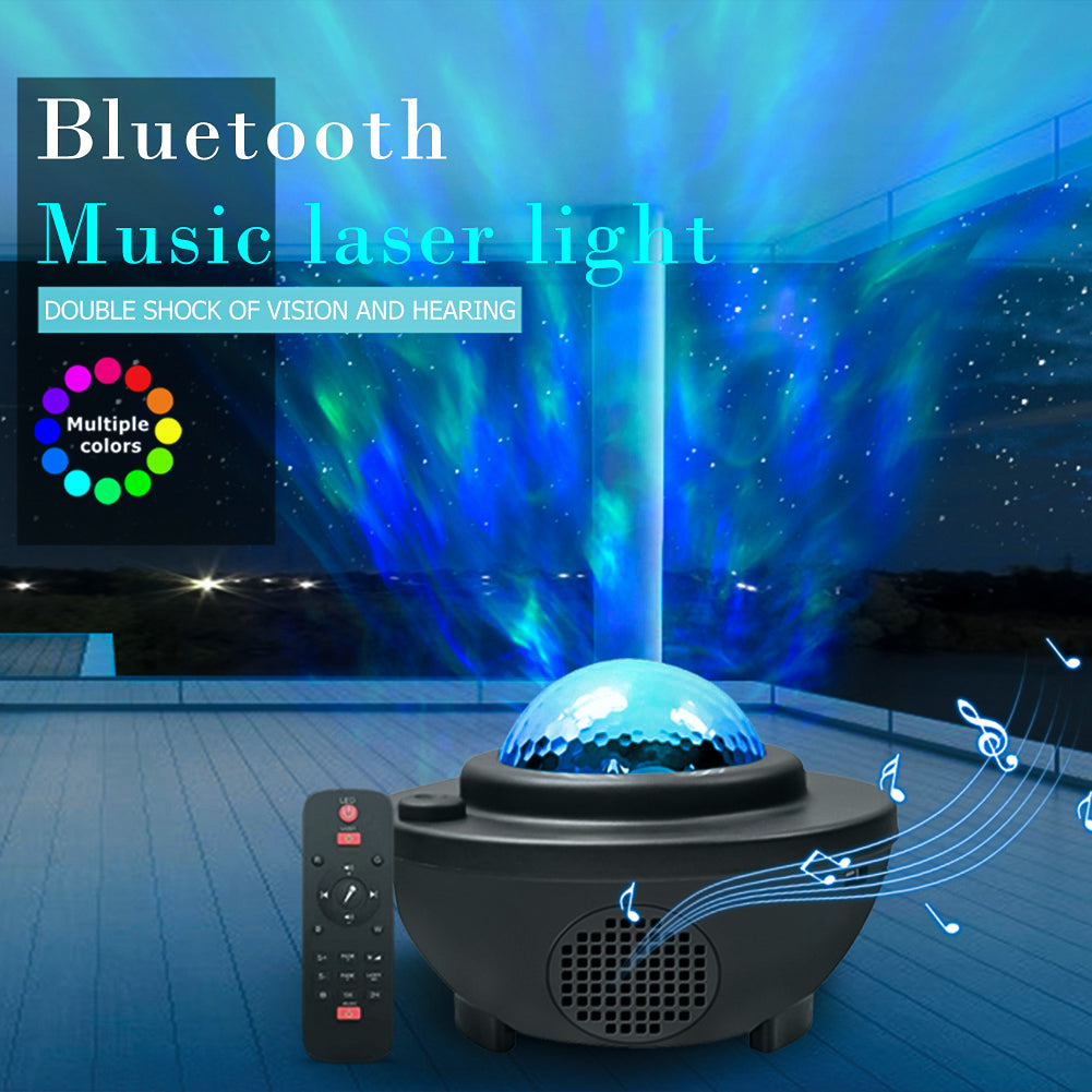 Colorful Starry Sky Galaxy Projector with Bluetooth Speaker StellarSound Galaxy Projector by MatchMyStyl